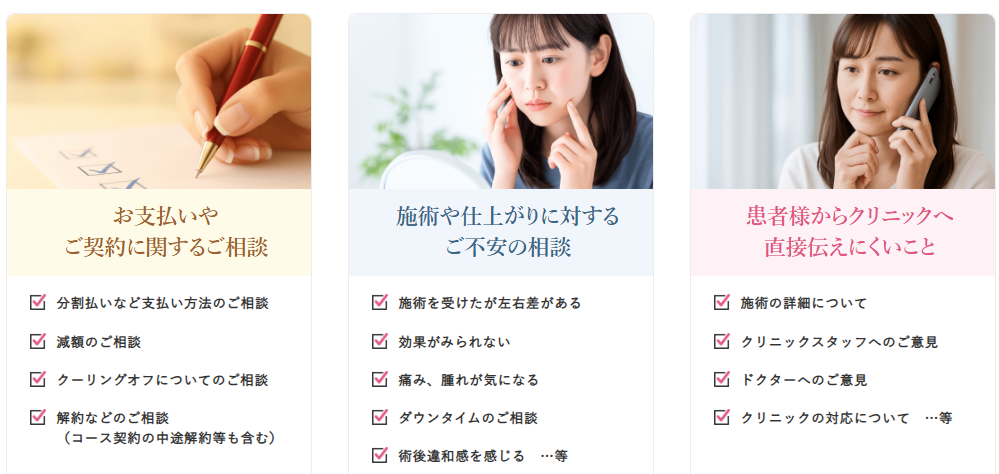 TCBの専用カスタマーサポート