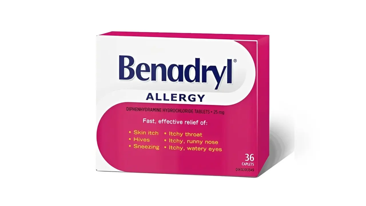 Benadryl Allergy Caplets カナダ 花粉症