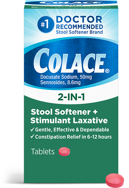 Colace 2-in-1 パッケージ