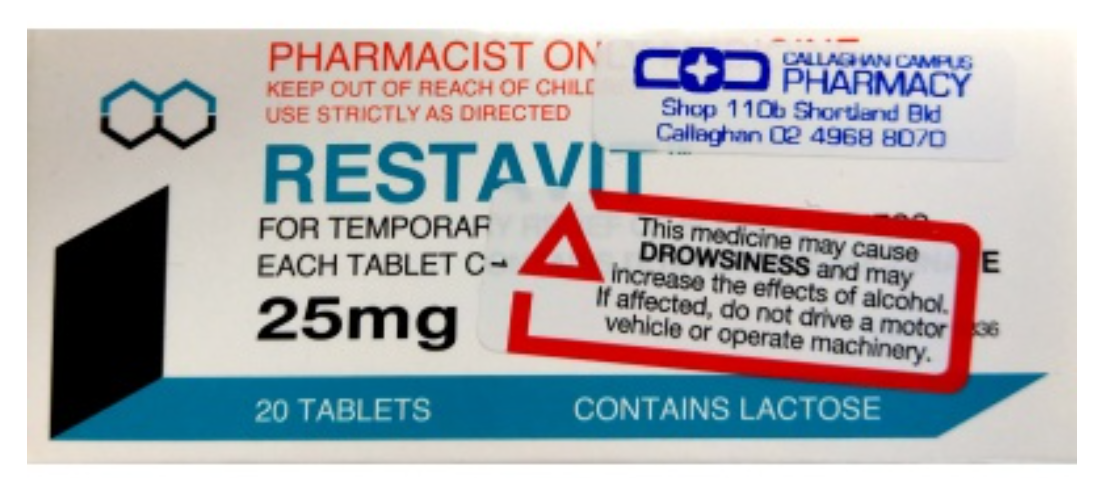 オーストラリア 睡眠薬