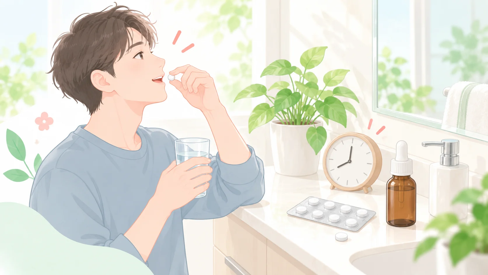 フィナステリドのフィナステリドの飲み方・用量のイメージ