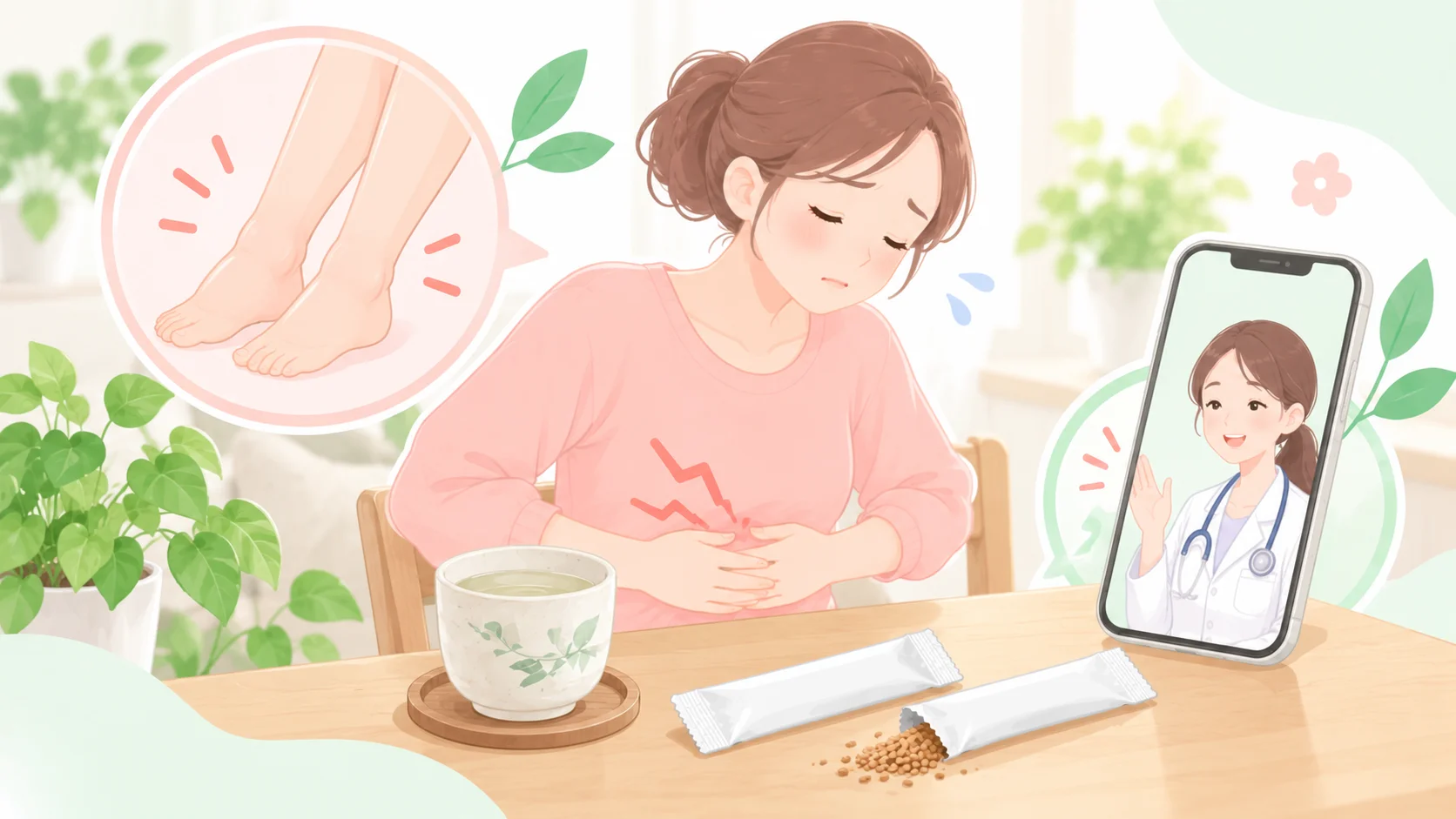 防風通聖散の副作用のイメージ