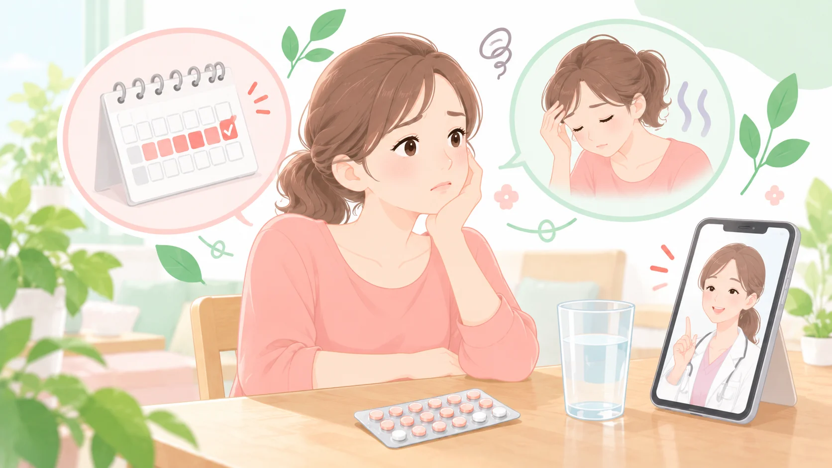 ファムビルの副作用のイメージ
