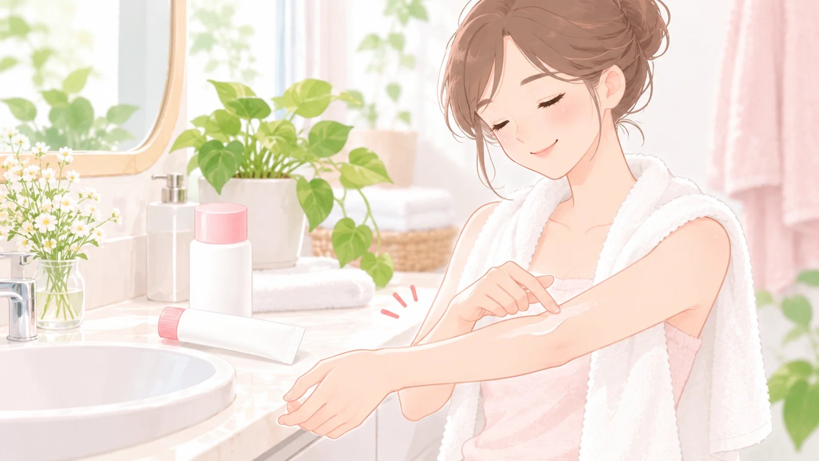 ラミシールの塗り方のイメージ