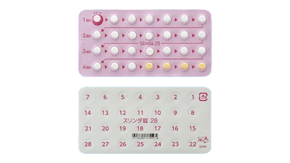 スリンダ錠28のシートの写真